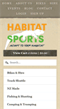 Mobile Screenshot of habitatsports.co.nz
